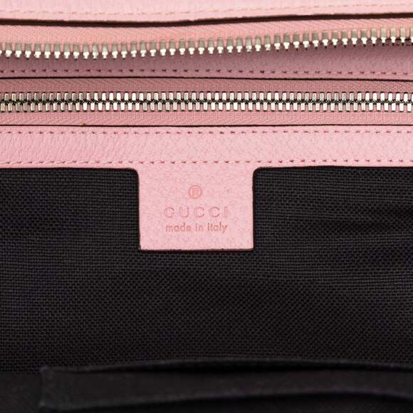 GUCCI Black Leather Backpack main image 4